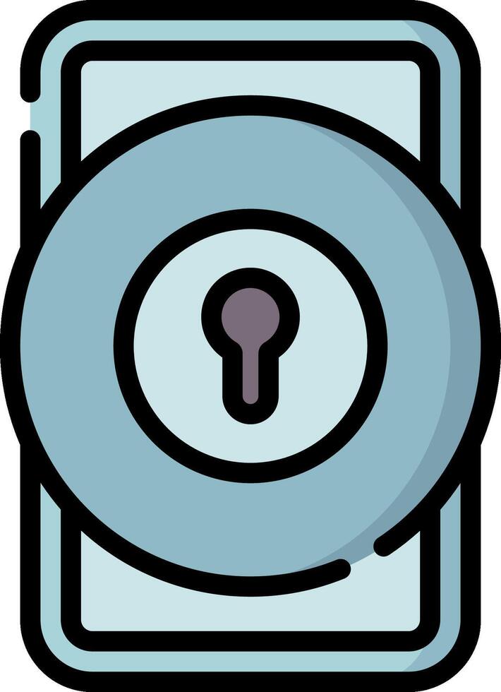 keyhole illustration design vector