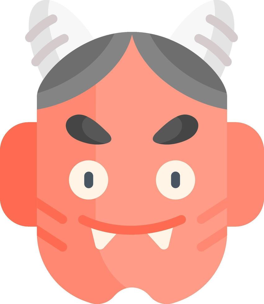 kabuki illustration design vector