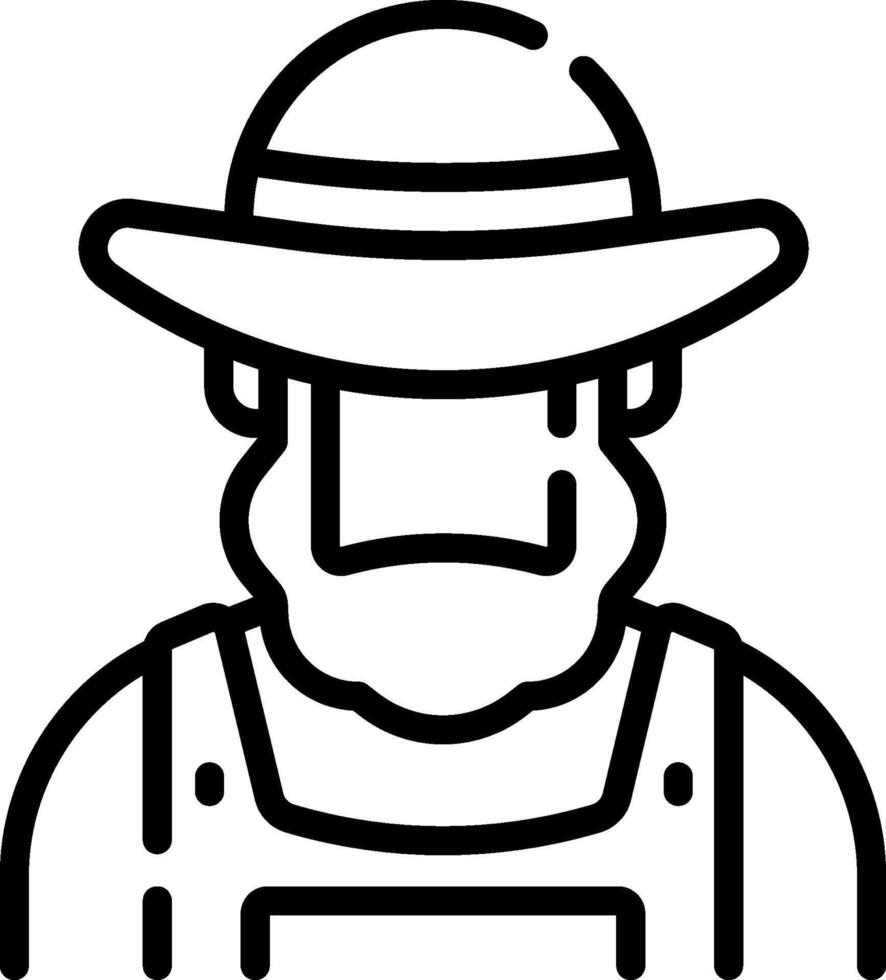 farmer illustration design vector