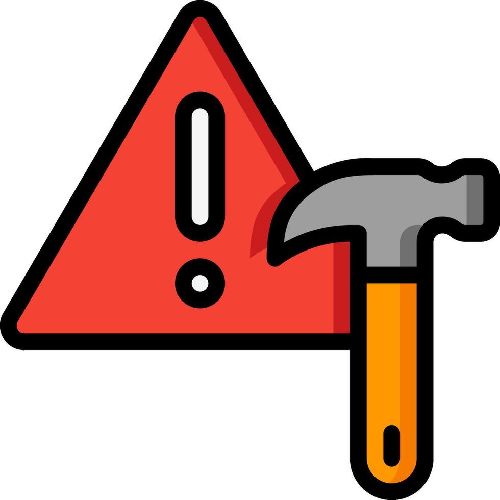 hammer illustration design vector