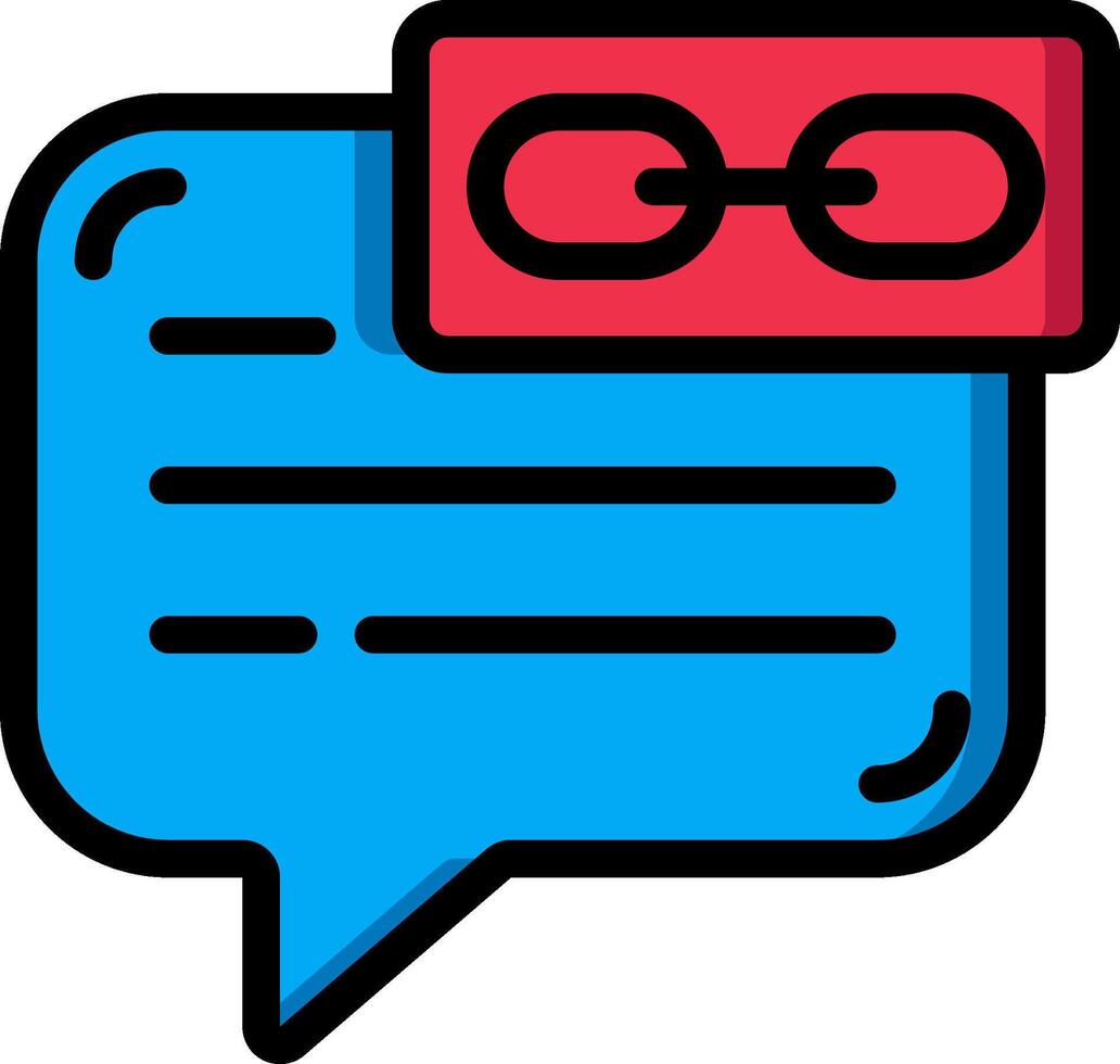 link illustration design vector