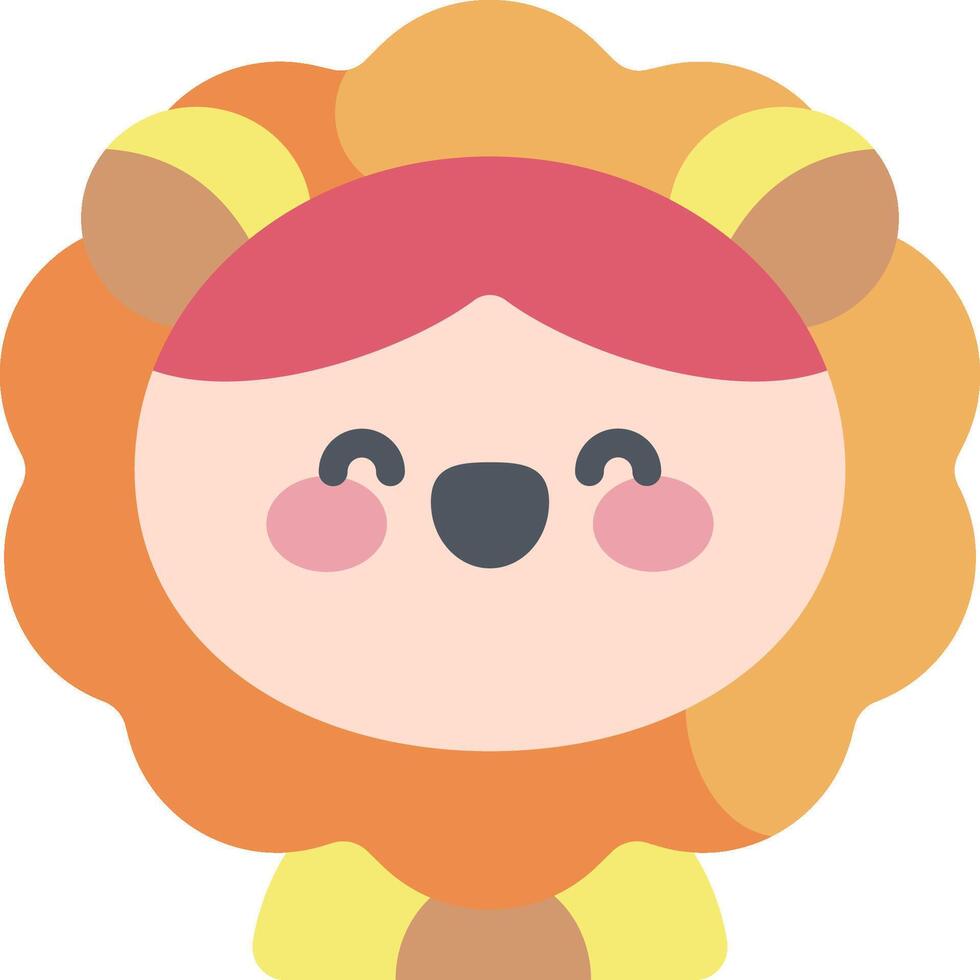 lion illustration design vector