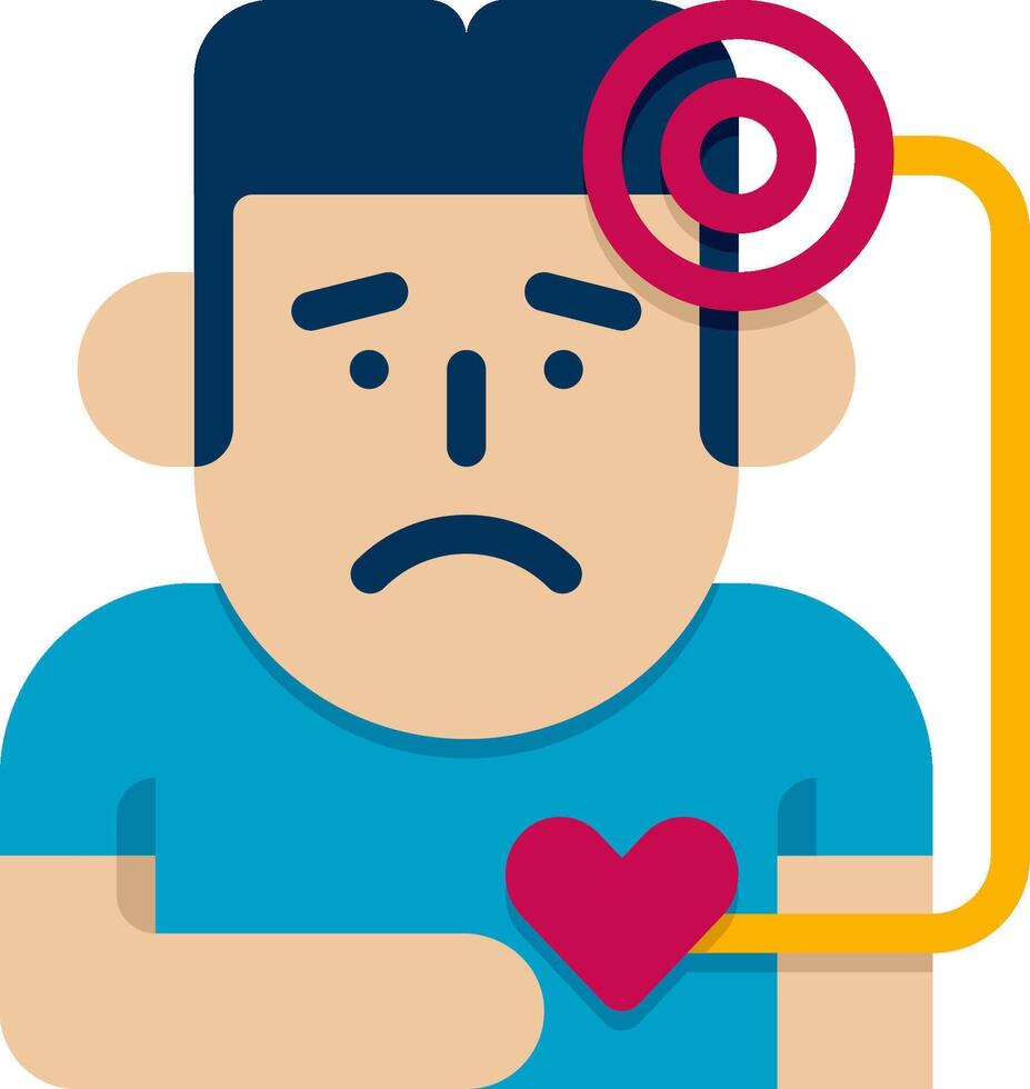 illness illustration design vector