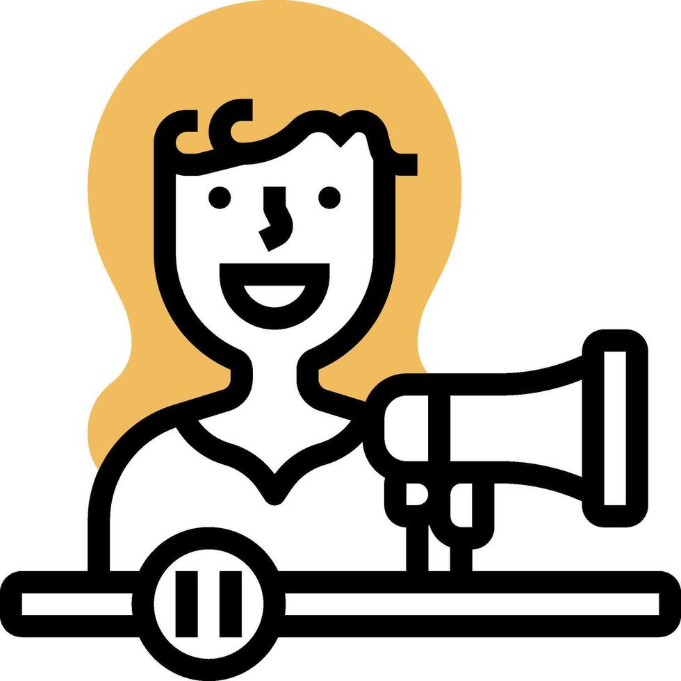 influencer illustration design vector