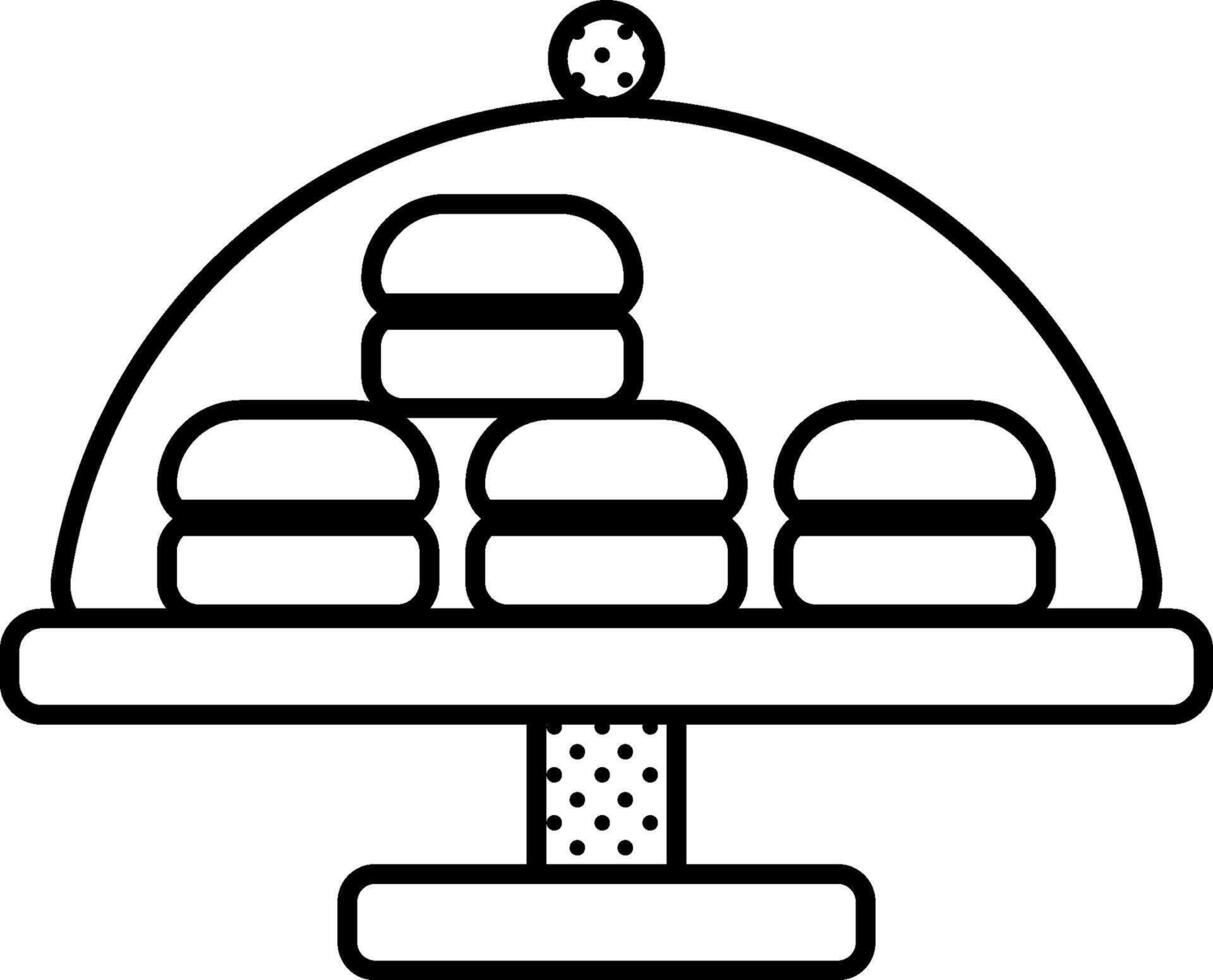 macaroons illustration design vector