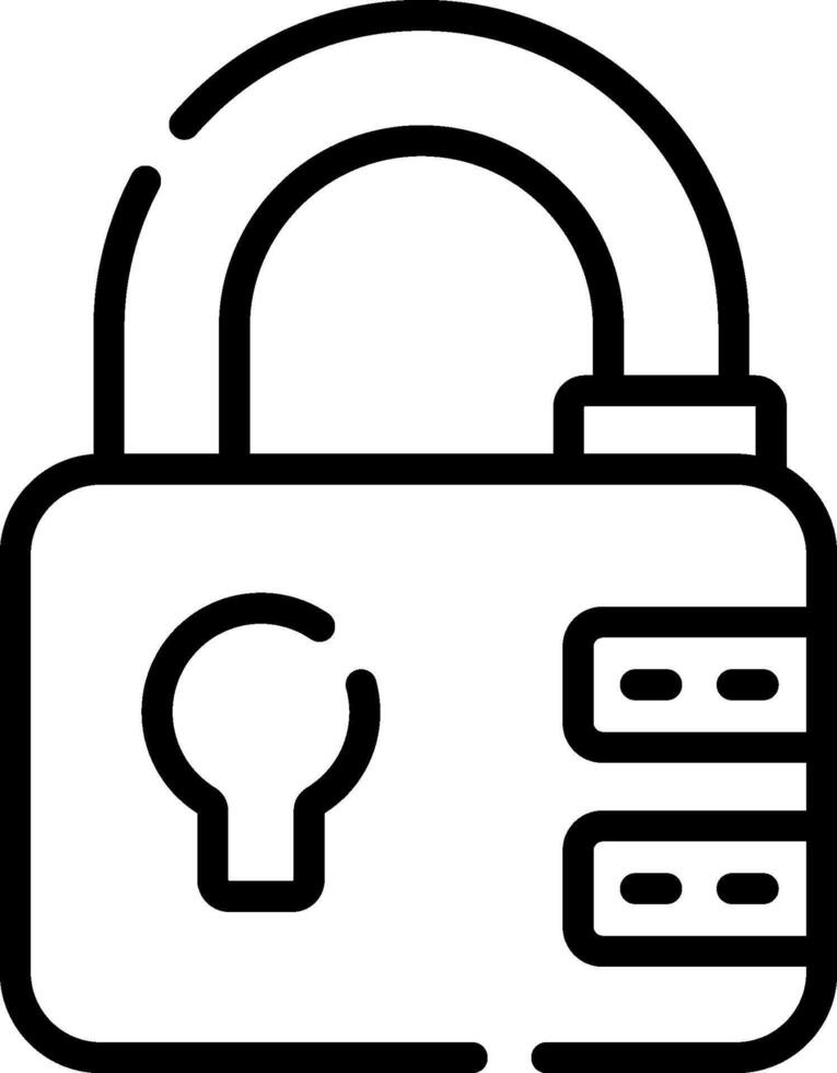 lock illustration design vector