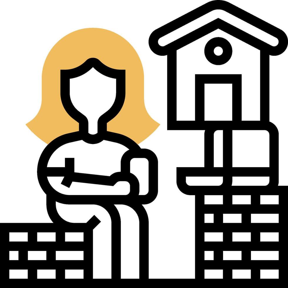 neighborhood illustration design vector