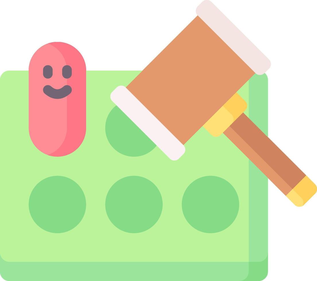 mole game illustration design vector