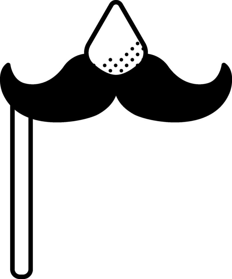 moustache illustration design vector