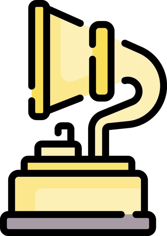phonograph illustration design vector