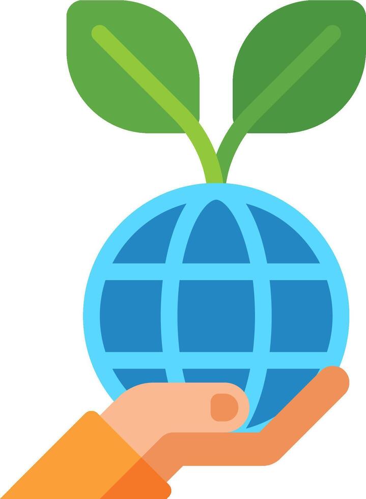 save the planet illustration design vector