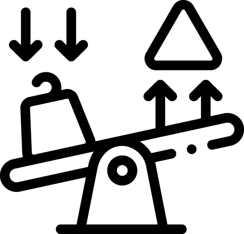 seesaw illustration design vector