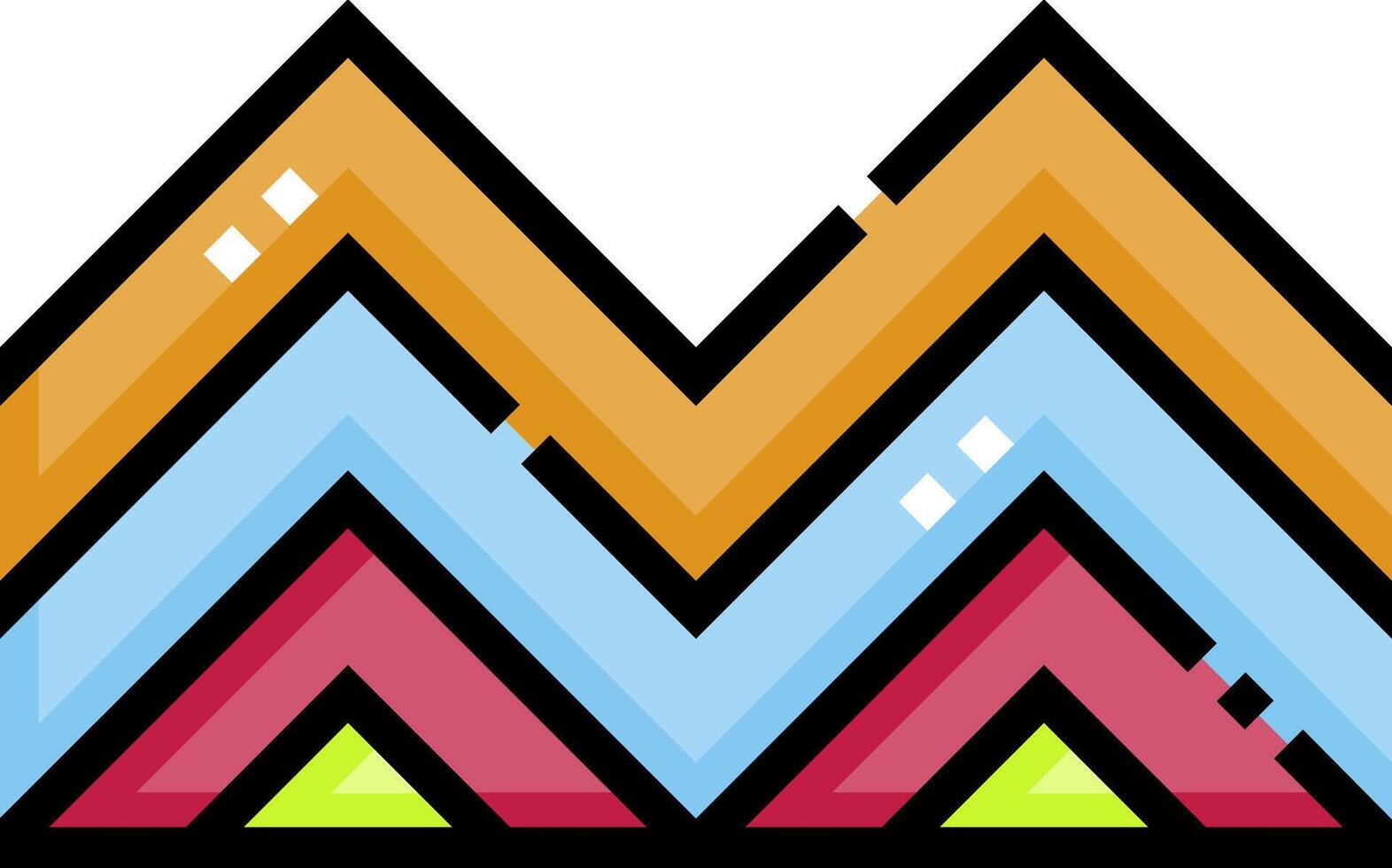 rainbow illustration design vector