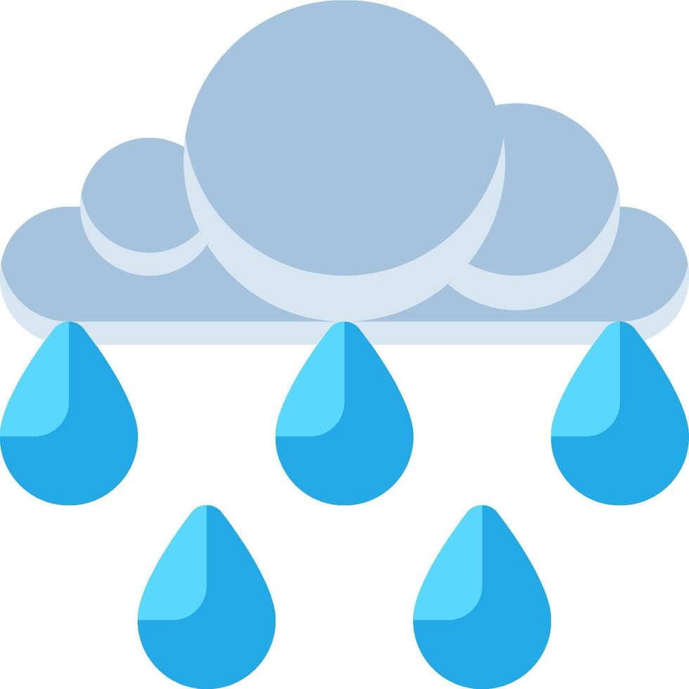 rain illustration design vector