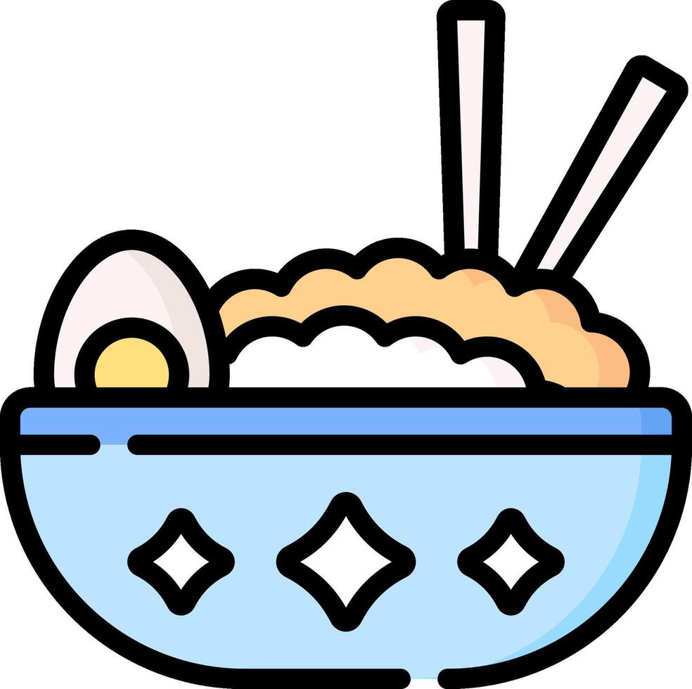 rice illustration design vector