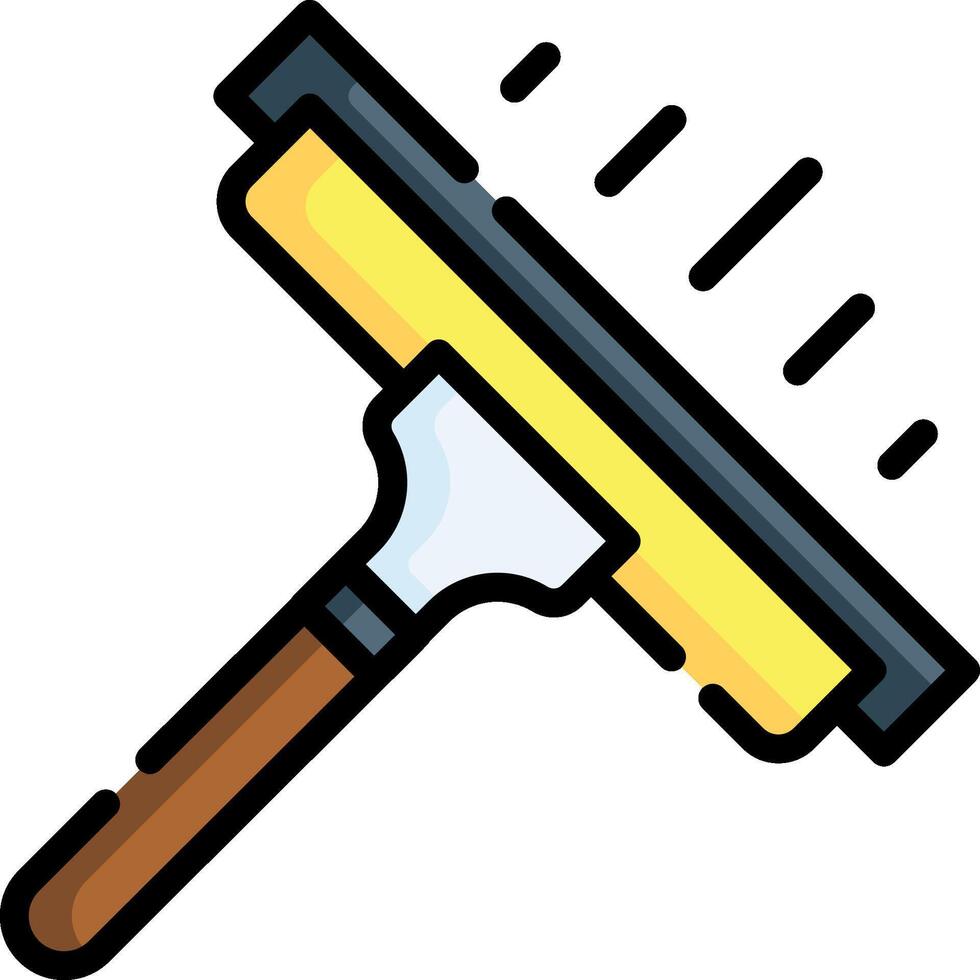squeegee illustration design vector