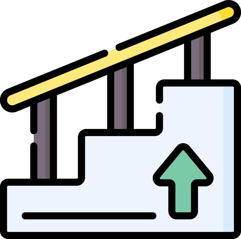 stairs illustration design vector