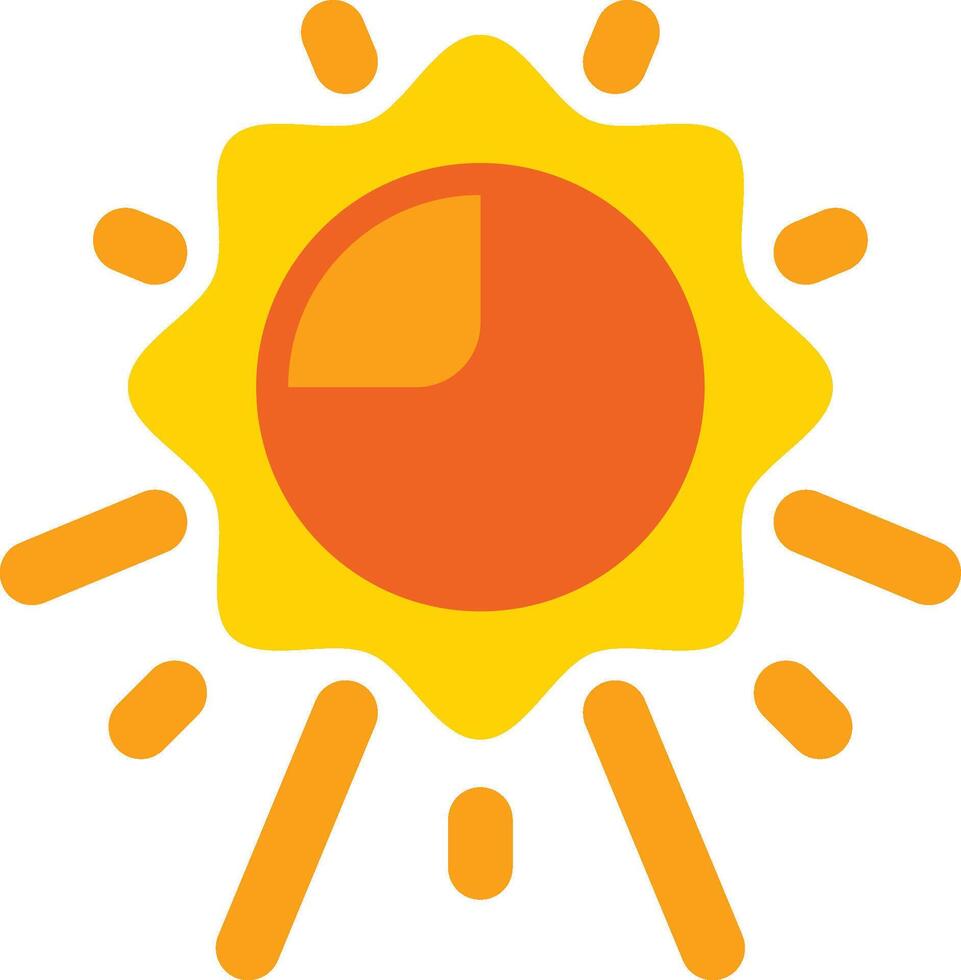 sunlight illustration design vector