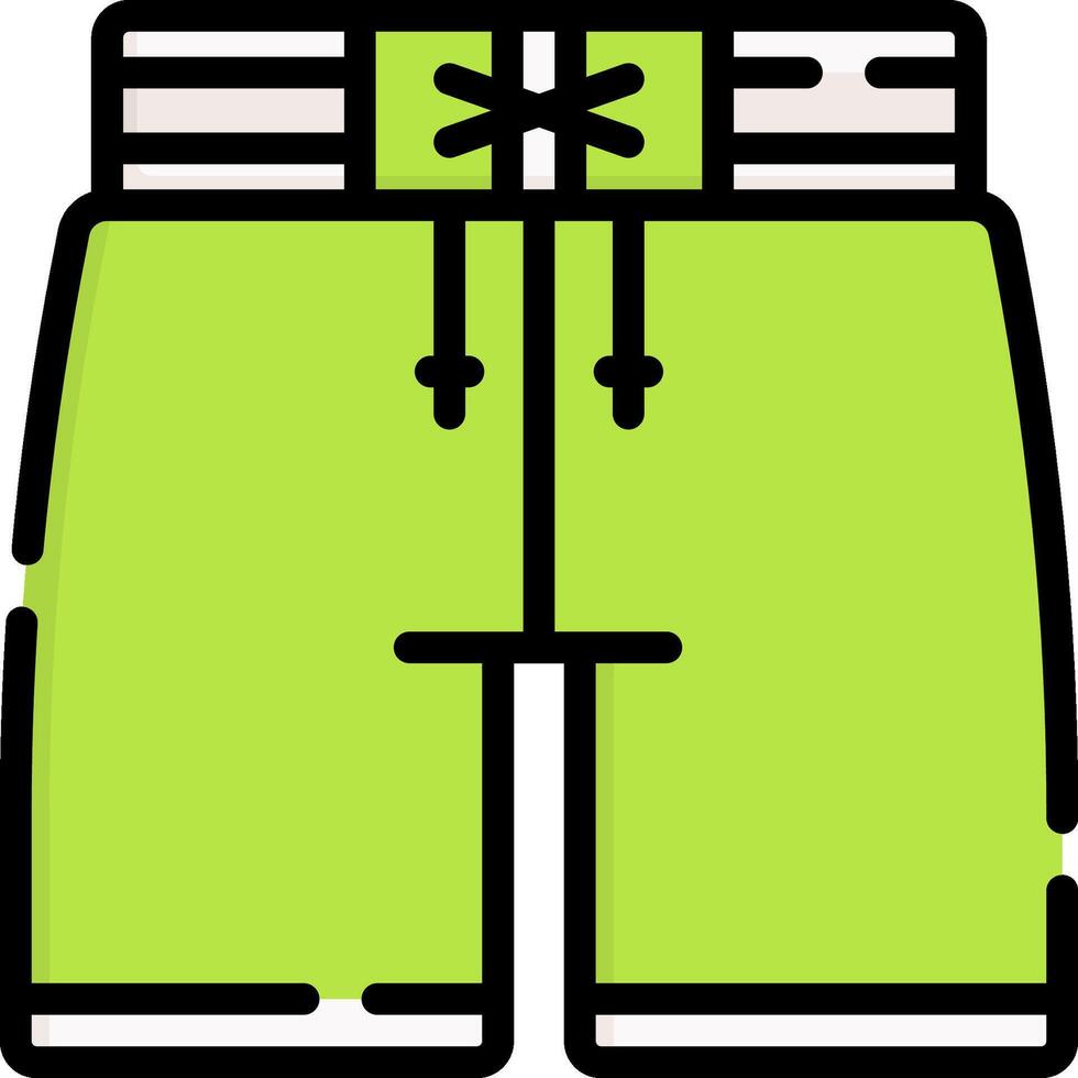 swimming trunks illustration design vector