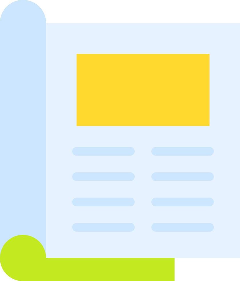 tabloid illustration design vector