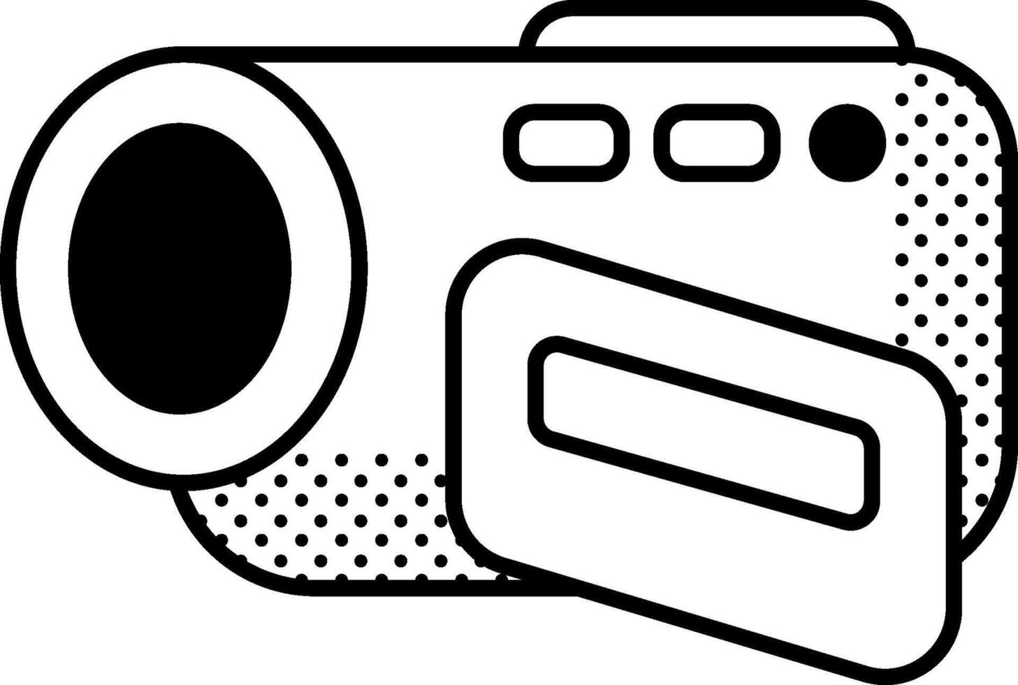 camera illustration design vector
