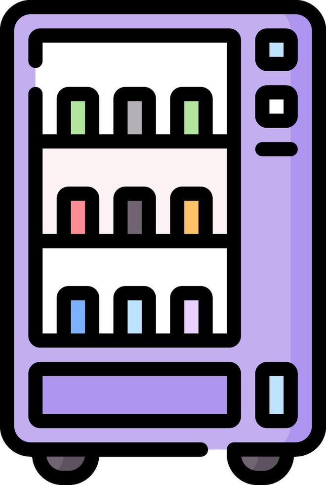 vending machine illustration design vector