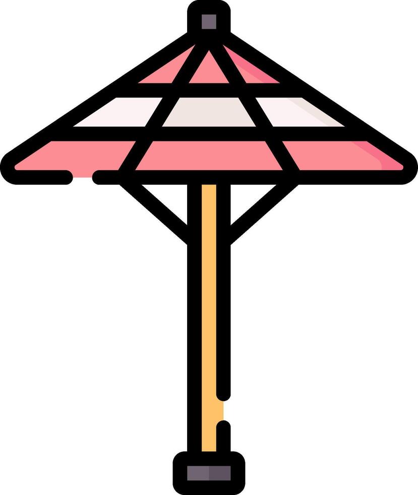 wagasa illustration design vector