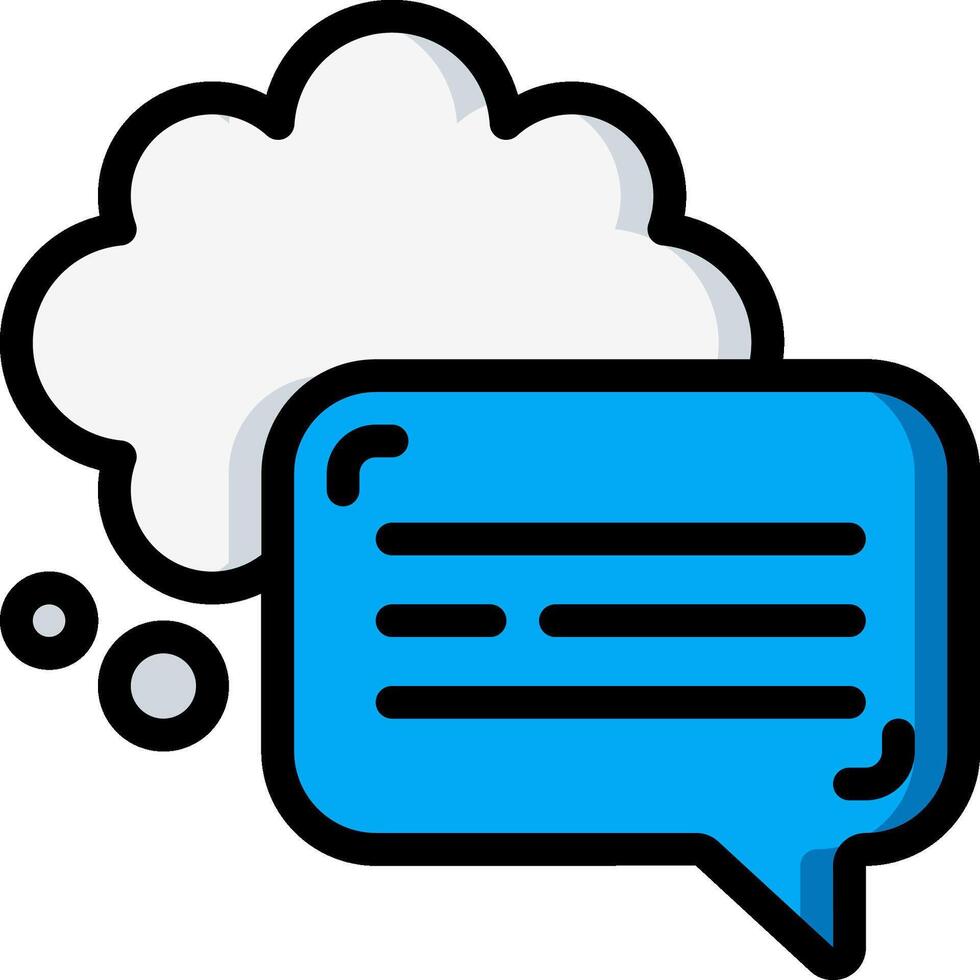 thinking illustration design vector