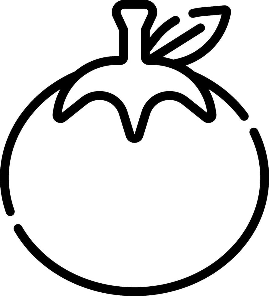 tomato illustration design vector
