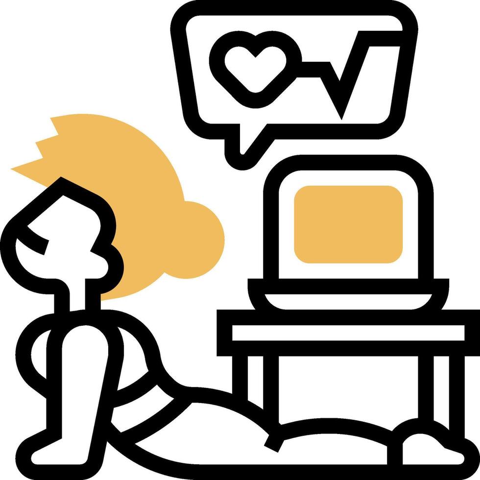 yoga illustration design vector