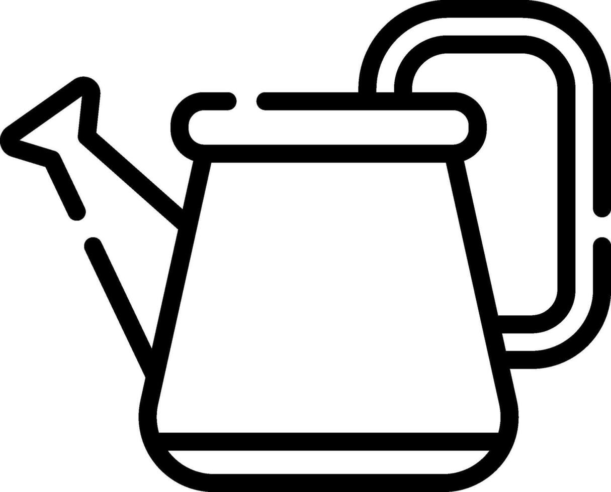 watering can illustration design vector