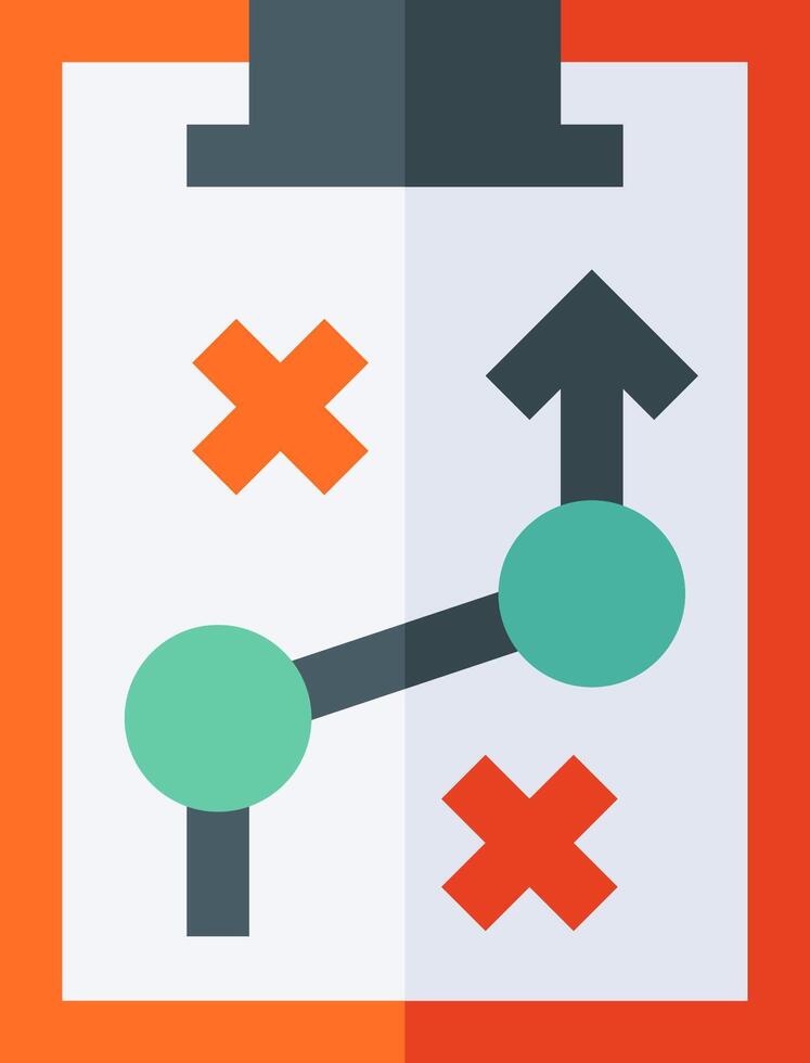 strategy illustration design vector