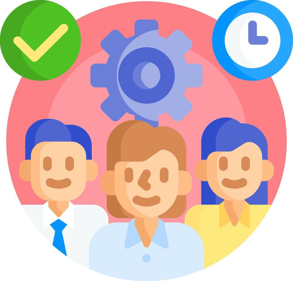 teamwork illustration design vector