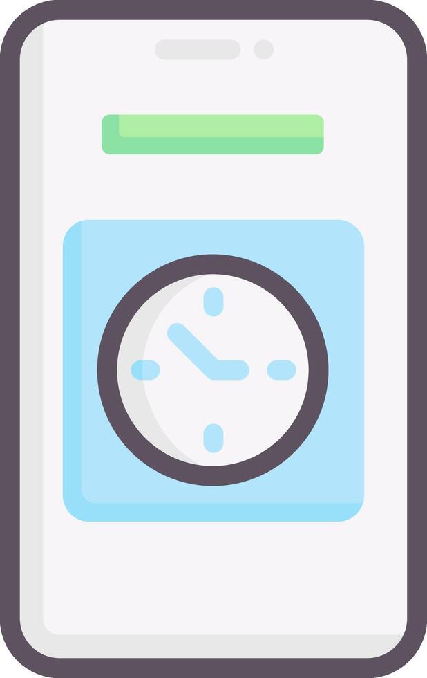 time illustration design vector