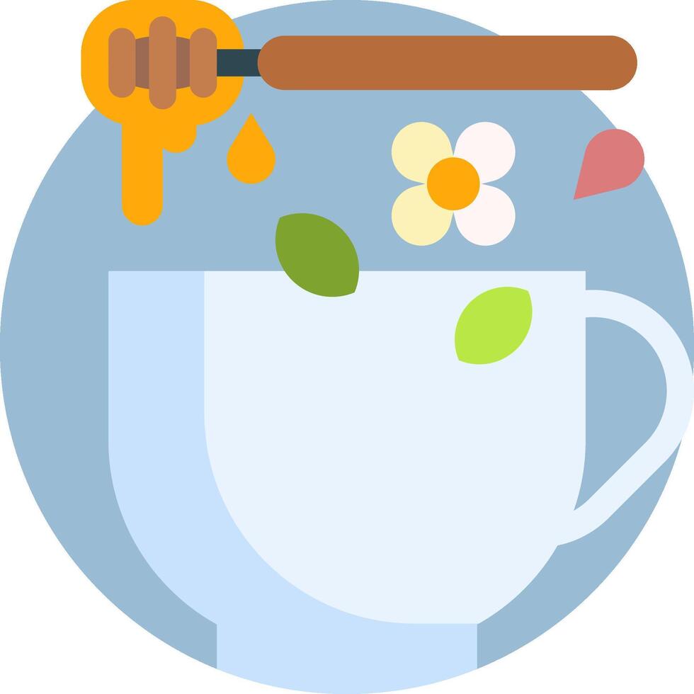 tea mug illustration design vector