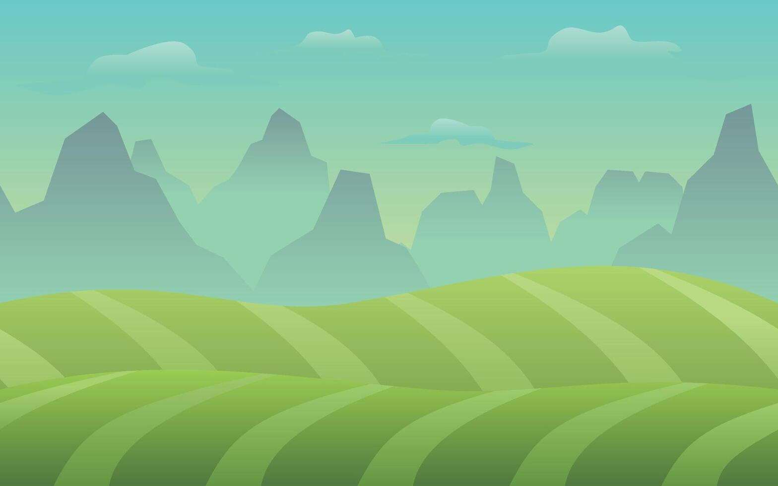 Greenfield Game Background vector