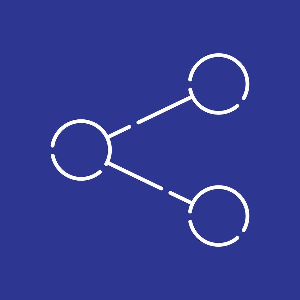 Share Icon, Digital marketing Icon, SEO network icon vector