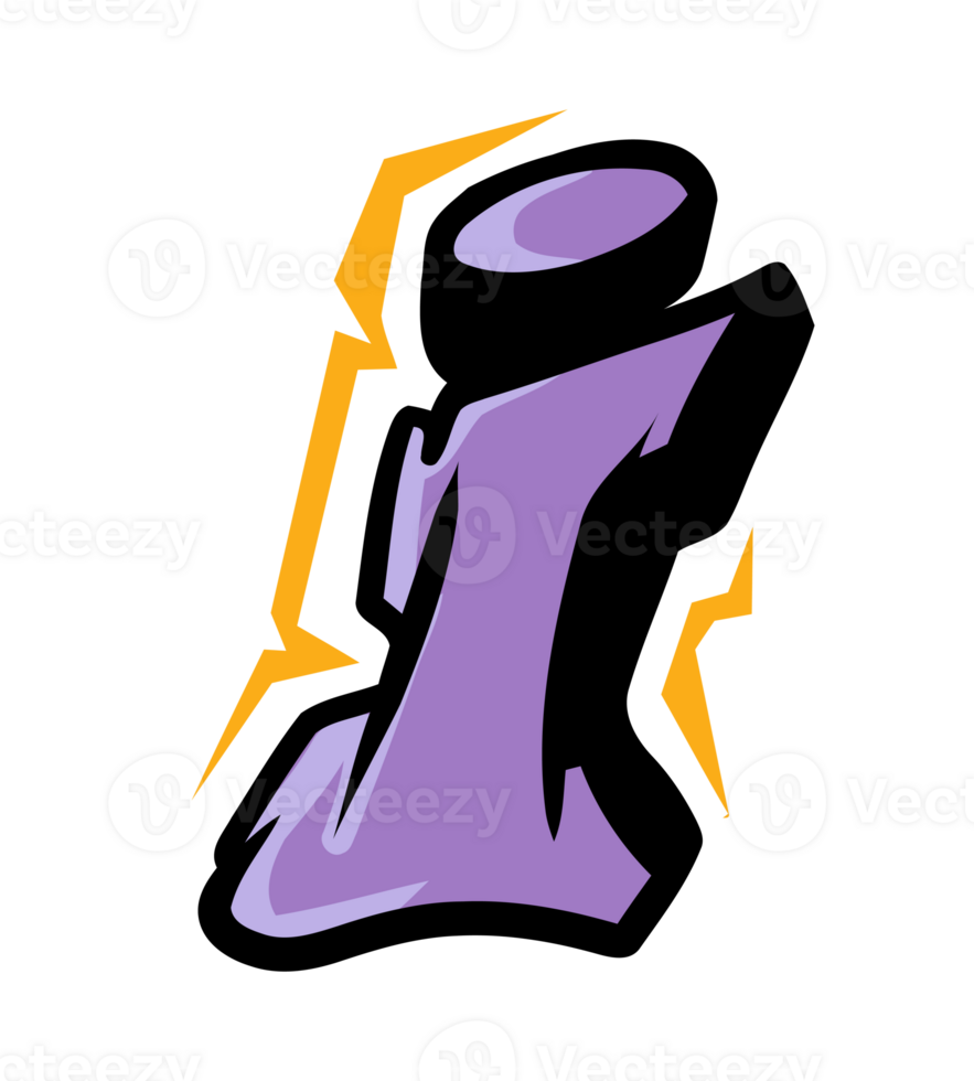 I Font Graffiti Hip-Hop Typography png