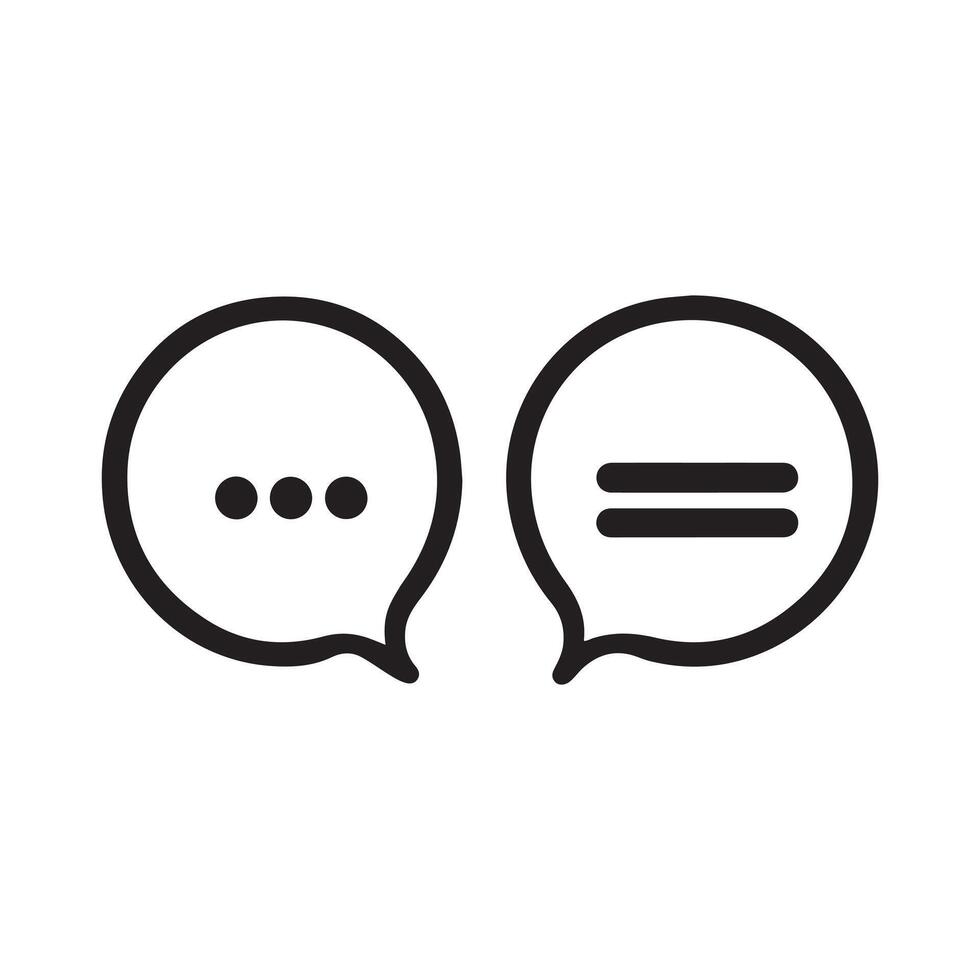 Message chat icon black contact letter text background design. vector
