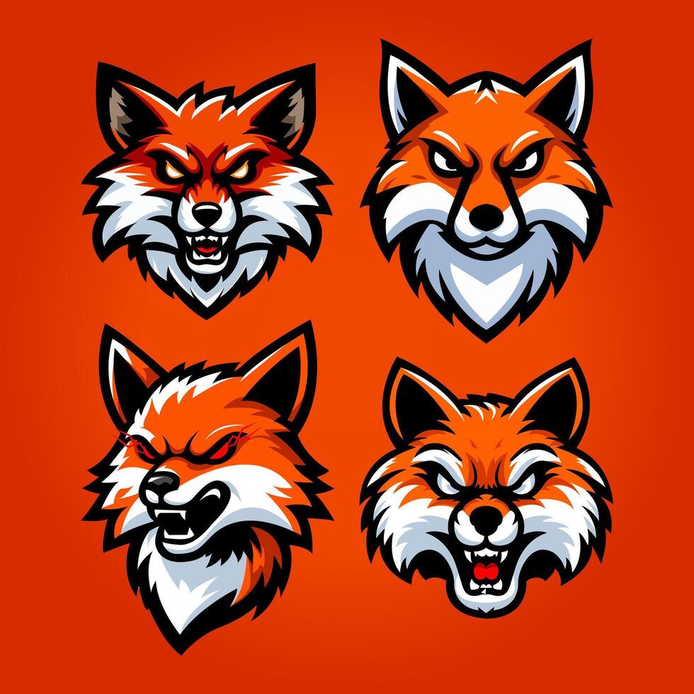 Head Fox Bundling vector
