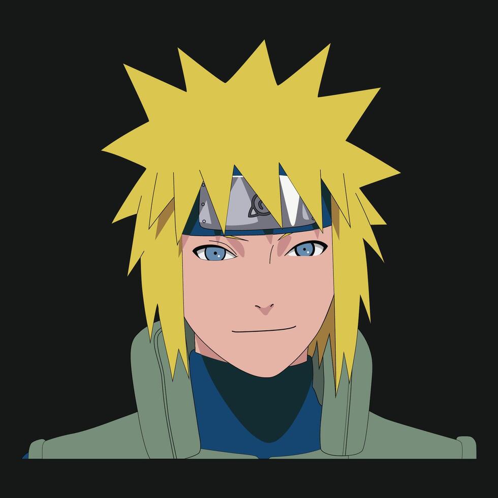 Minato Namikaze Naruto Shippuden vector