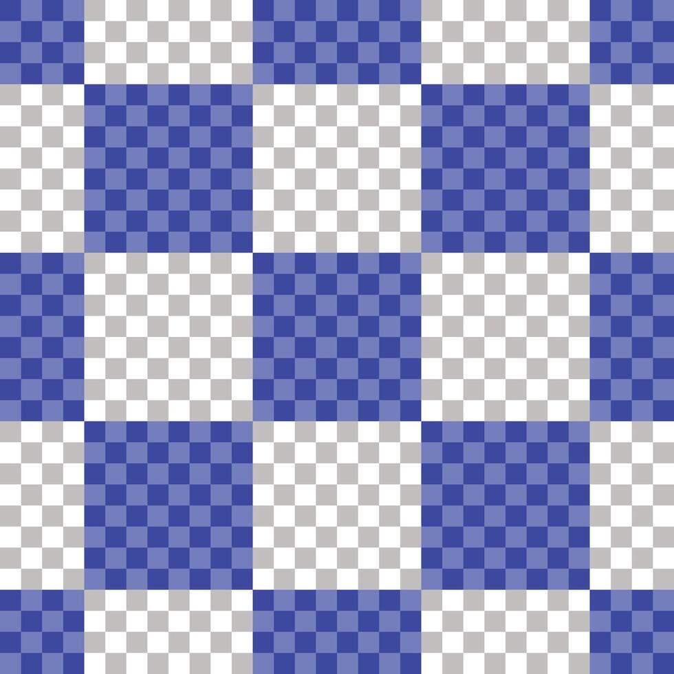 Scrapbook Cute prints blue ,gray and white tone background,Seamless plaid for dress, scarf, skirt, picnic tablecloth, other fabric design. vector