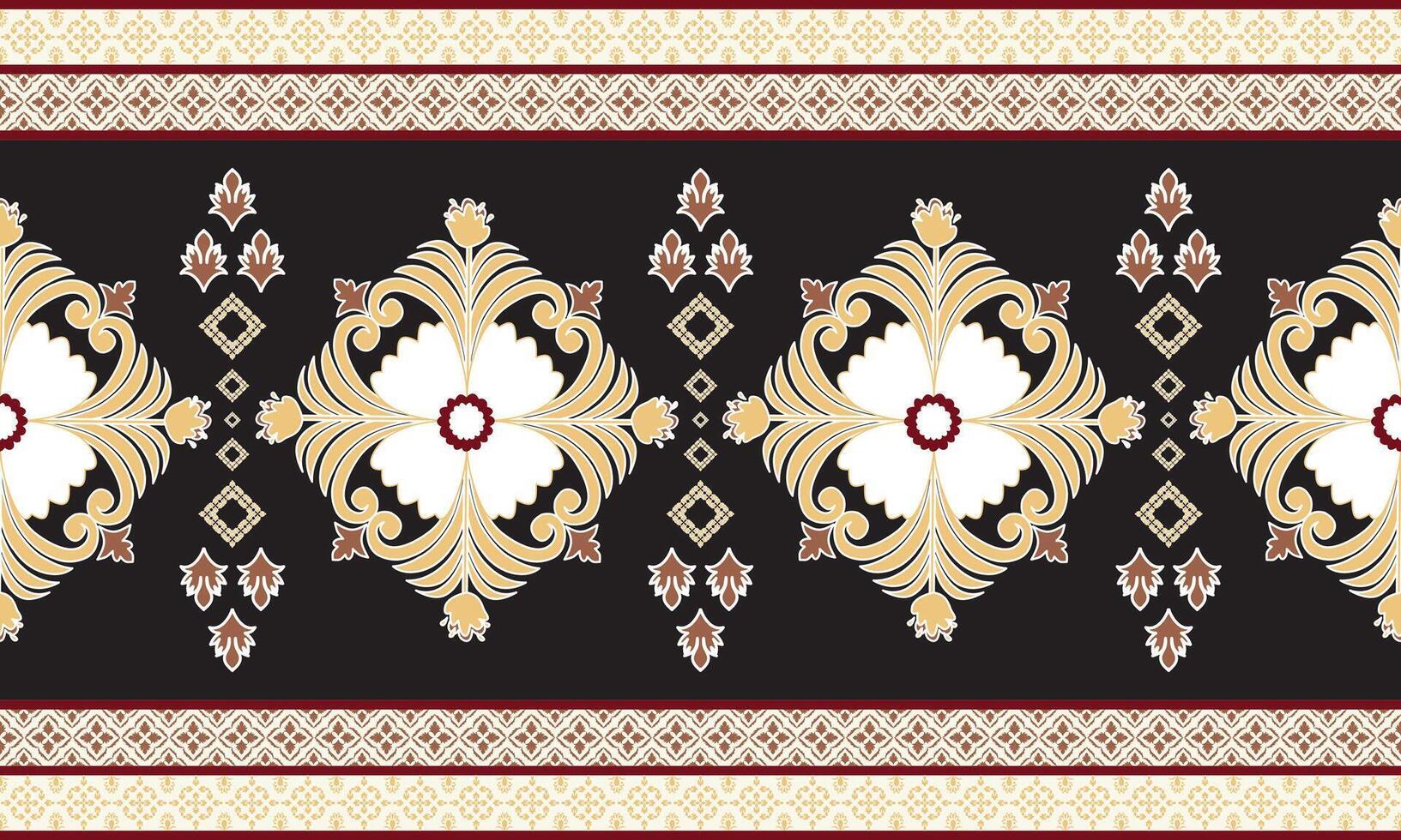 Abstract ethnic art.seamless pattern in tribal,folk embroidery,and Mexican style. Aztec geometric art ornament print.Design for carpet,cover.wallpaper,wrapping,fabric,clothing.Fabric pattern. vector