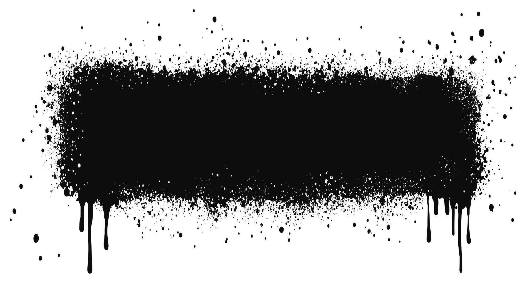 Abstract background. spray paint graffiti banners and ink splashes, ink blots. Spray Paint Element isolated on White Background vector
