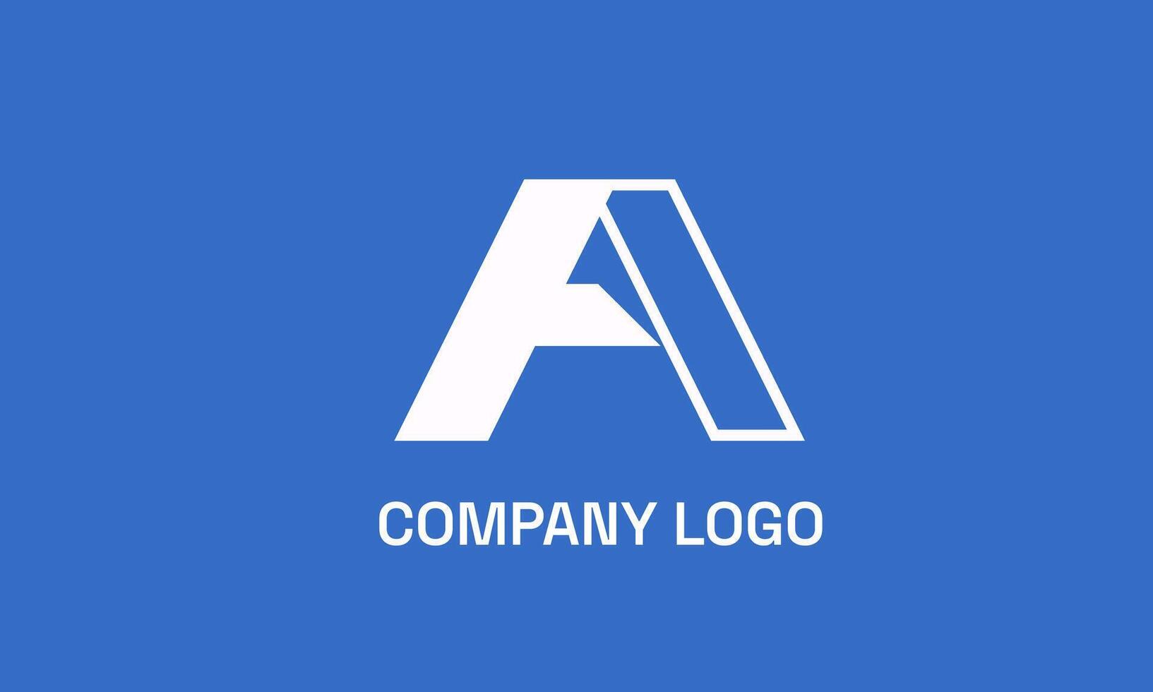 Simple elegant A Logo for your Business vector