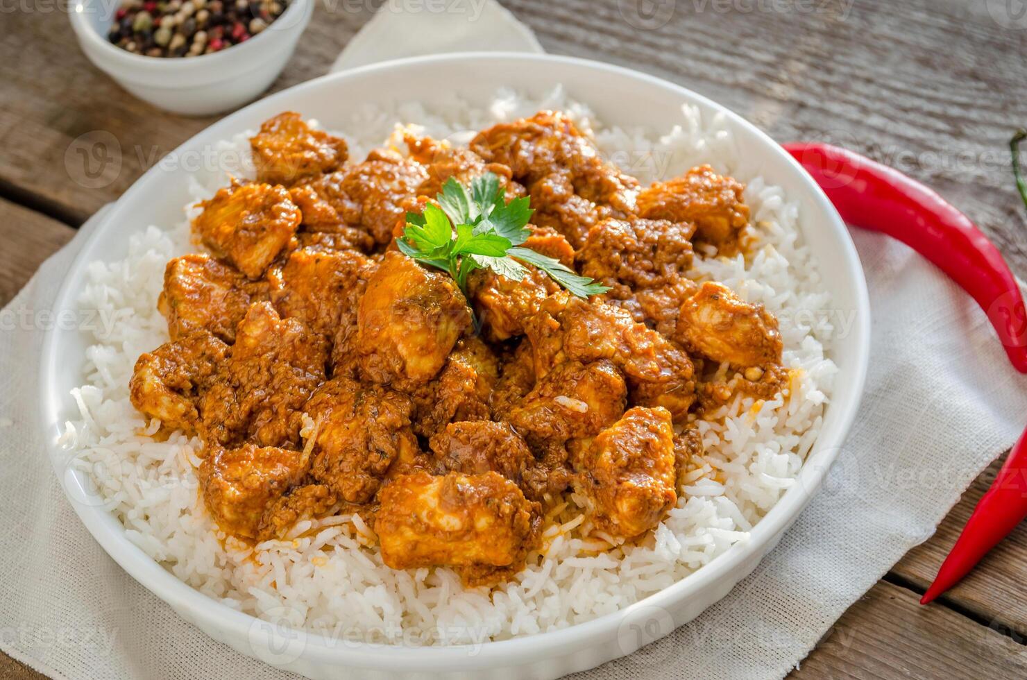 Indian butter chicken photo