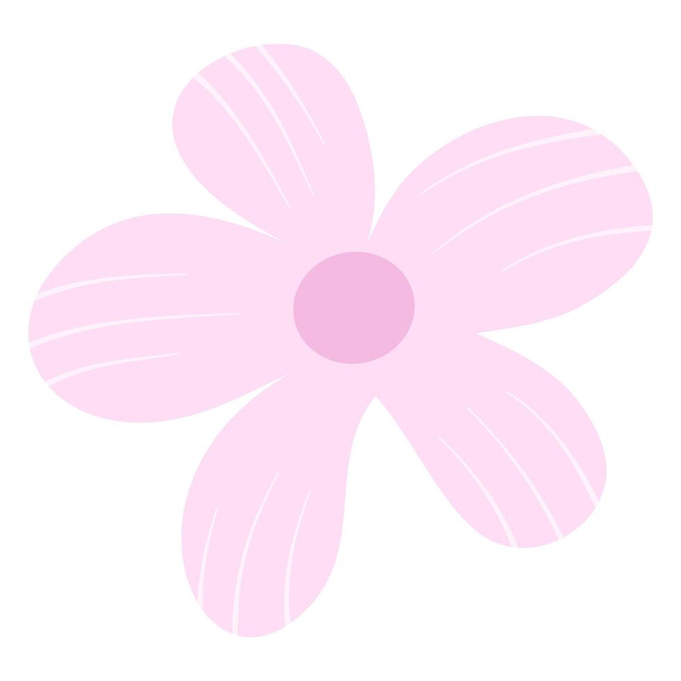 a bunch of pink flowers vector