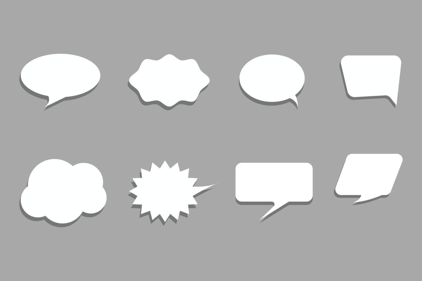 Feedback Speech Bubble Icon. Q and A Dialogue Bubble vector