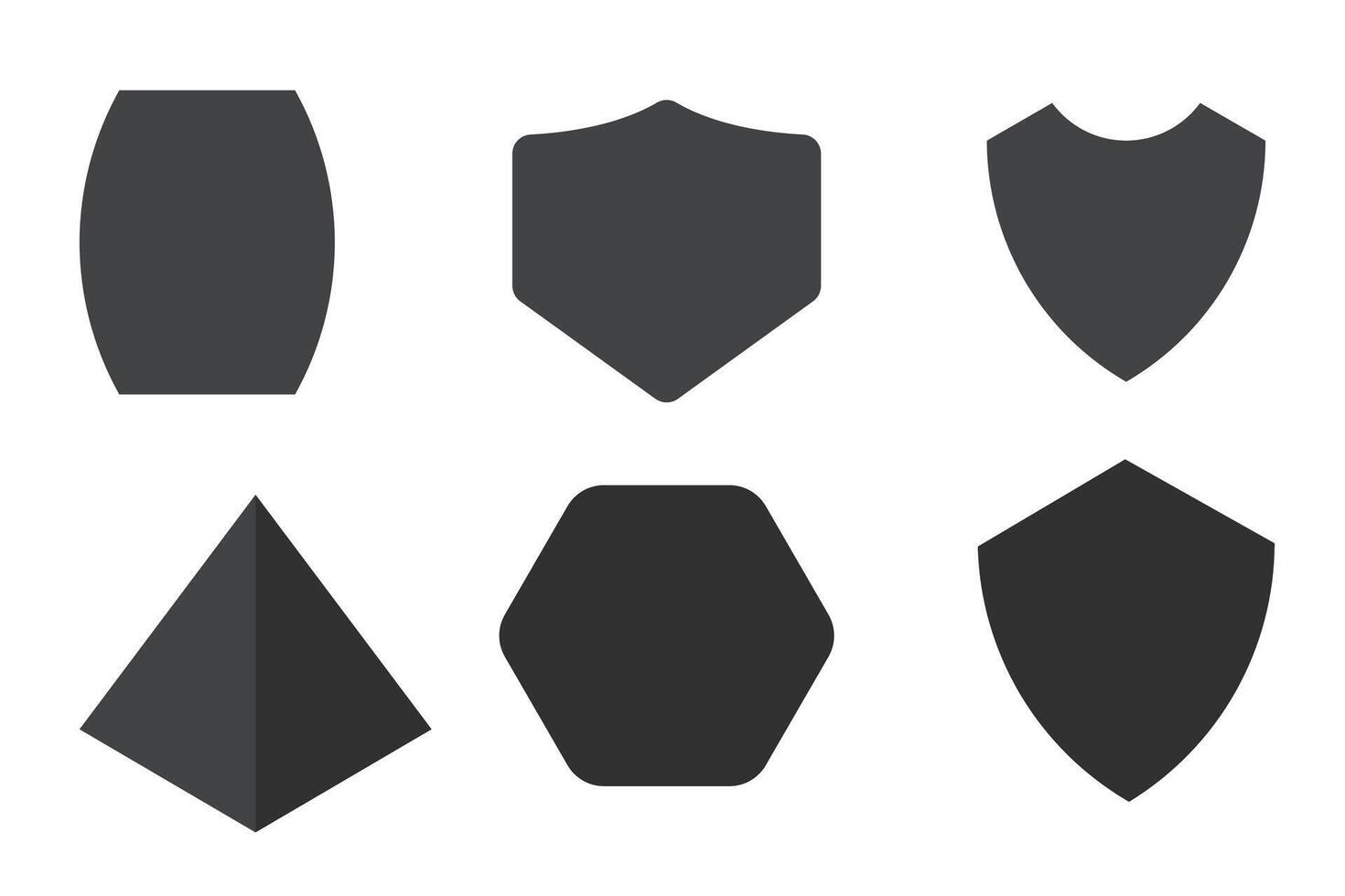 Enhancing Quality and Safety Gradient Color and Paper Cut Style Icon Design vector