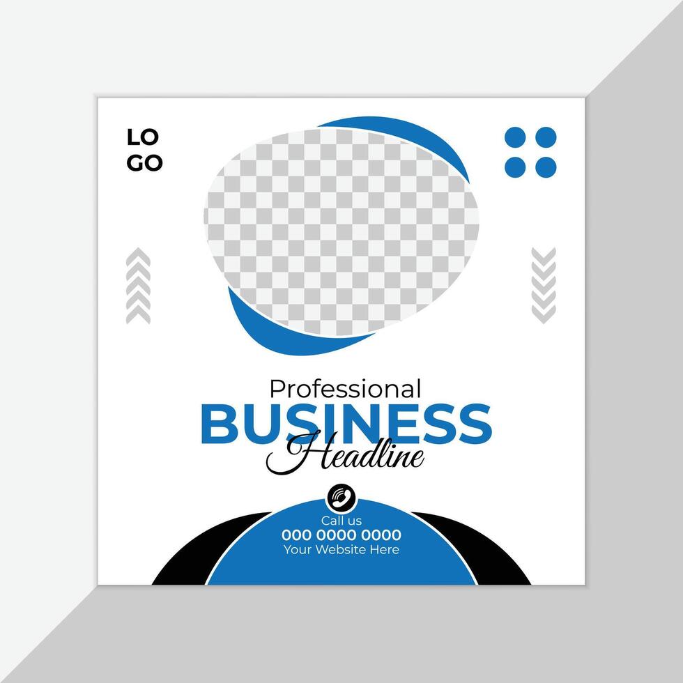 social media post design vector